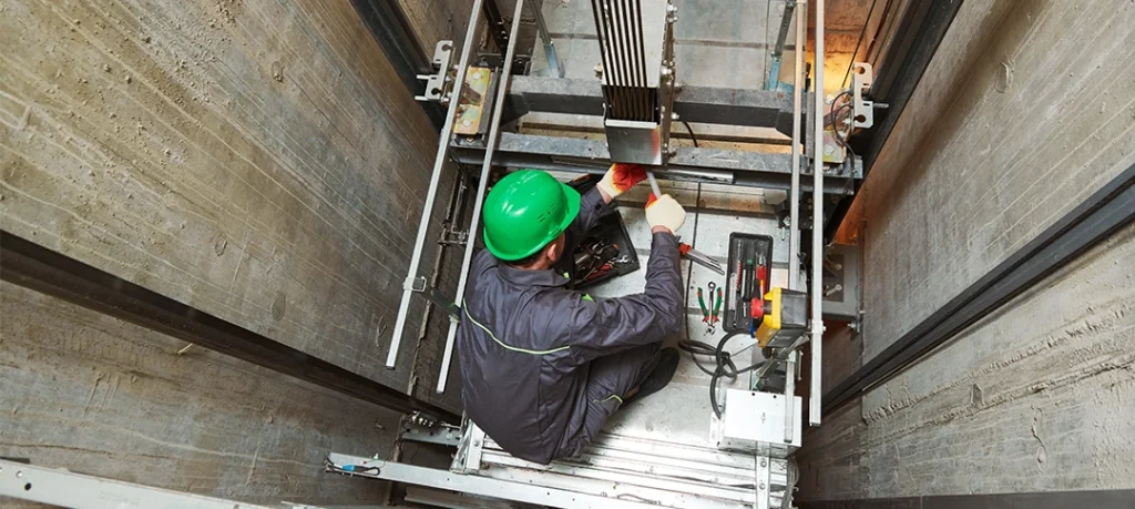 Elevator status read from minimal sensors, even offline