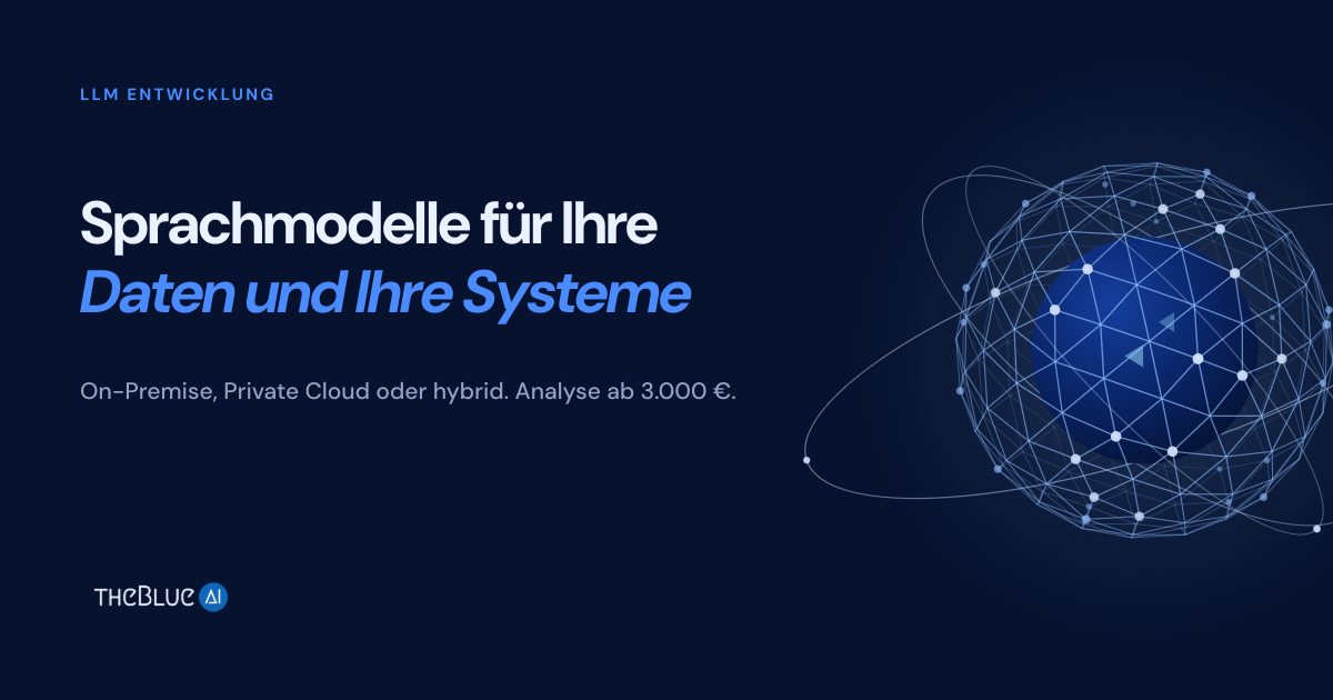 Systeme Rag LLM Entwicklung: Sprachmodelle für Ihre Daten | theBlue.ai